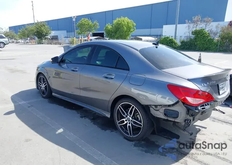 2018 Mercedes-Benz Cla 250 z USA, uszkodzony, nr VIN WDDSJ4EB5JN649987